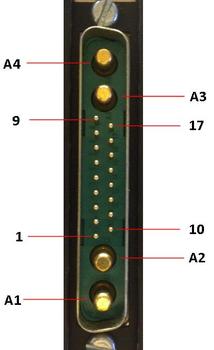 21W golden D connector pinout